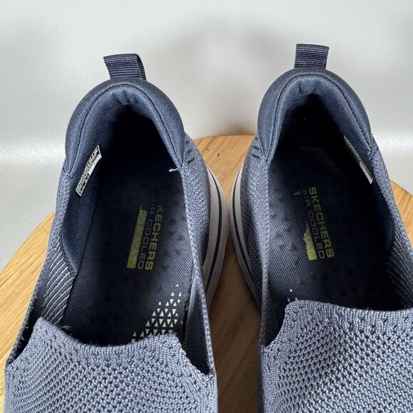 S‎ Skechers Go Walk 5 Ultra Go Mens 13 Blue Sneakers Walking Shoes Slip On - Picture 7 of 8
